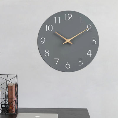 Wall Clock Living Room Bedroom Kitchen Home Decoration Wall Clock Silent Quartz Clock Holiday Gift 10 Inch