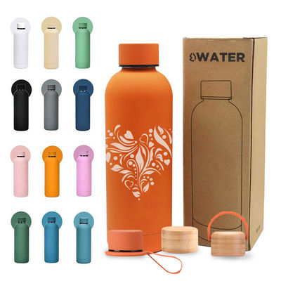 Factory Custom logo Double Wall Stainless Steel Cup Insulated Drink Bottle Tumbler Water Bottle 500 ml