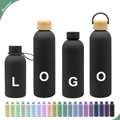 Factory Custom logo Double Wall Stainless Steel Cup Insulated Drink Bottle Tumbler Water Bottle 500 ml