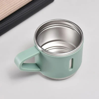 500ML 304 Stainless Steel Vacuum Insulated Bottle Gift Set Office Business Style Coffee Mug Thermos Bottle Portable Flask Carafe