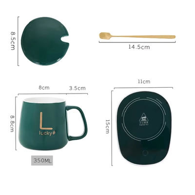 Electric Beverage Heating Plate Smart Milk Tea Coffee Cup Mug Warmer for Desk
