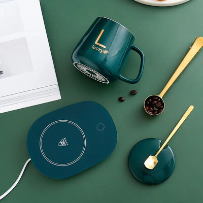 Electric Beverage Heating Plate Smart Milk Tea Coffee Cup Mug Warmer for Desk