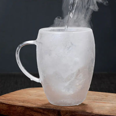 Double Wall Glass Cup Heat Insulation Transparent Handmade Tea Drink Cups Espresso Coffee Mug