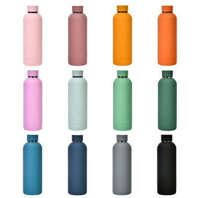 500ML Summer Small Mouth Bottle Outdoor Sports Water Bottle Is Small and Portable With 304-material Thermos Cups