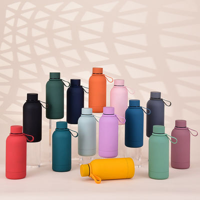 Sports Water Bottle Is Small and Portable with 304-material Thermos Cups 500ML Summer Small Mouth Bottle Outdoor