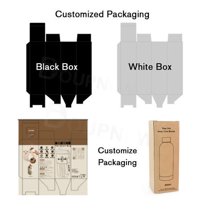 Custom Logo Double Wall Vacuum Cup Insulated Sport  Drinking Bottles Metal Stainless Steel Thermal Water Bottles Thermos Flask