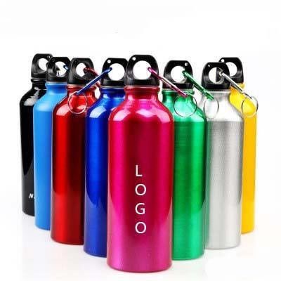 Wholesale 500ml Aluminum Sport Water Bottle 500ml Outdoor Single Wall Stainless Steel Drink Bottle Thermal Water Bottles