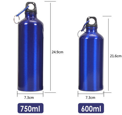 Wholesale 500ml Aluminum Sport Water Bottle 500ml Outdoor Single Wall Stainless Steel Drink Bottle Thermal Water Bottles