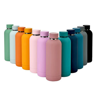 Customized 304 Stainless Steel American Style Double Wall Vacuum Thermos Bottle Outdoor Portable Thermos Water Bottles