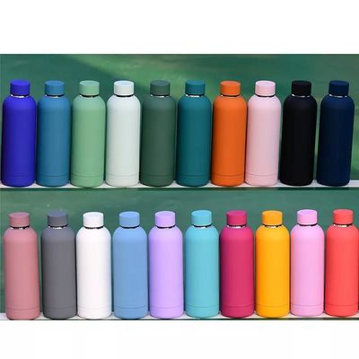 Customized 304 Stainless Steel American Style Double Wall Vacuum Thermos Bottle Outdoor Portable Thermos Water Bottles