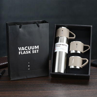 3 Piece Set Water Bottle Tumbler Gift Set Tumbler Set Vacuum Insulated Travel Tumbler 3 in 1 Water Bottle Kit With Handle