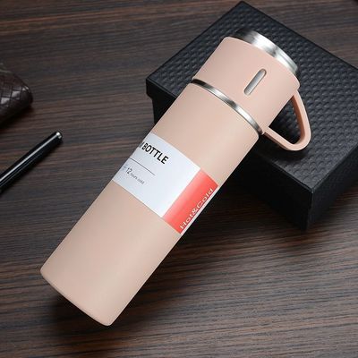 3 Piece Set Water Bottle Tumbler Gift Set Tumbler Set Vacuum Insulated Travel Tumbler 3 in 1 Water Bottle Kit With Handle