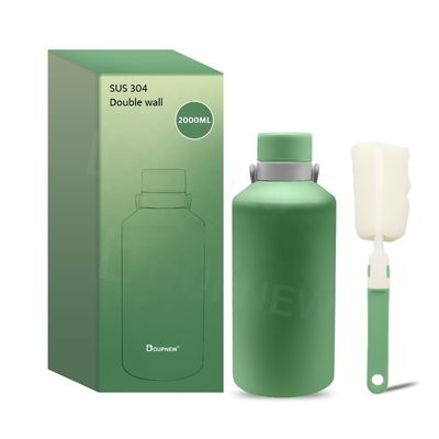 1500ml Large Water Bottle Trinkflasche Edelstahl Insulated Water Bottle Water Bottle With Handle Design