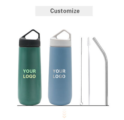 2023 Hot Sale Stainless Steel Insulated 20oz Sports Water Bottle Double Wall Insulated Water Bottle with Handle Lid