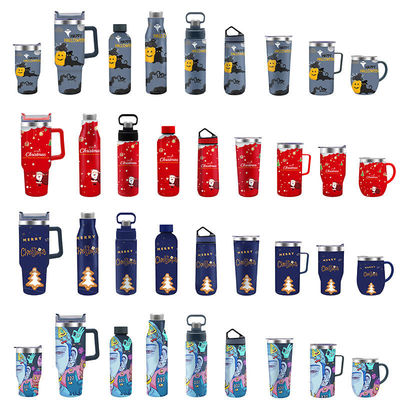 Hot Selling Double Wall Stainless Steel Vacuum Portable Gift Thermos Insulated Flask Coffee Mug Water Bottle