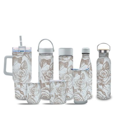 Straight Sublimation Tumbler Stainless Steel 20oz 30oz Tumbler Vacuum Insulated Stainless Steel Water Bottle