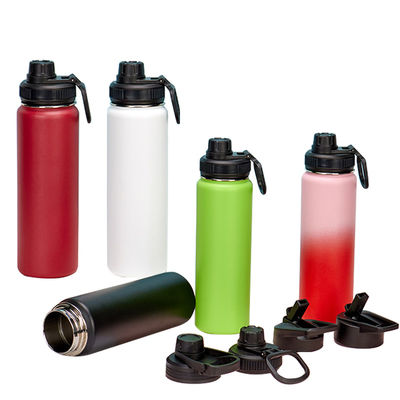 Wholesale Europe Style Insulated Water Bottle Outdoor Sports Water Bottle Sport Stainless Steel Thermal Water Bottle