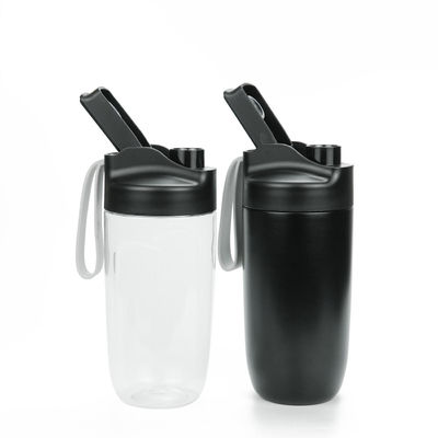 Sublimation Patented Shaker Bottle Tritan Stainless Steel Shaker Bottle With Rubber Rope