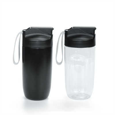 Sublimation Patented Shaker Bottle Tritan Stainless Steel Shaker Bottle With Rubber Rope