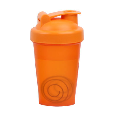 400ml Plastic Protein Shake Gym Water Bottle Clear Plastic Water Bottles With Custom Logo