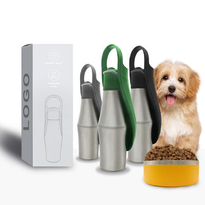 27oz Specific Pet 800ml Drinking Bottle 304 Stainless Steel Flask Outdoor Water Dog Single Wall Bottle Dispenser