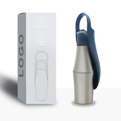 27oz Specific Pet 800ml Drinking Bottle 304 Stainless Steel Flask Outdoor Water Dog Single Wall Bottle Dispenser