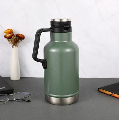 1L Outdoor Large Capacity Gallon Water Bottle Sport Water Bottle Creat Keep Cold Insulation Double Vacuum Water Jug