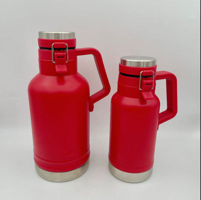 1L Outdoor Large Capacity Gallon Water Bottle Sport Water Bottle Creat Keep Cold Insulation Double Vacuum Water Jug