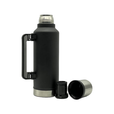 Custom Press Pour Style Hermos Water Bottles Vacuum 304 Stainless Steel Insulated Jug
