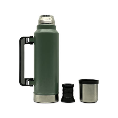 Premium 24 Hour Thermos Keeping Hot Vacuum Jug Eco-Friendly Double Wall Stainless Steel Thermo Water Jugs With Handle