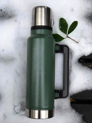 Premium 24 Hour Thermos Keeping Hot Vacuum Jug Eco-Friendly Double Wall Stainless Steel Thermo Water Jugs With Handle