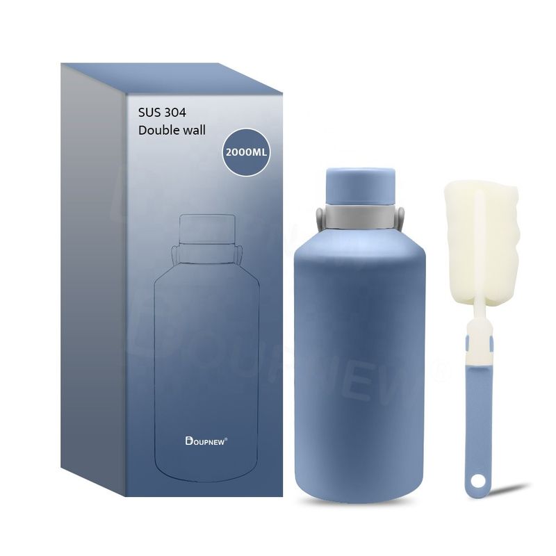 1500ml Large Water Bottle Trinkflasche Edelstahl Insulated Water Bottle Water Bottle With Handle Design